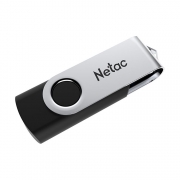 4Gb Netac U505 Black/Silver USB 2.0 (NT03U505N-004G-20BK)
