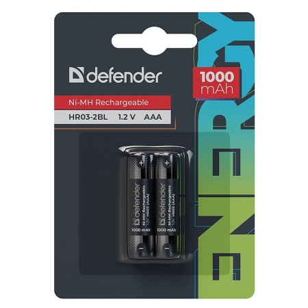 ����������� AAA Defender HR03 1000��/� Ni-Mh, 2��, ������� (56511)
