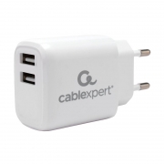   Cablexpert MP3A-PC-58 100/220V->5V, 2.1A 2xUSB, 