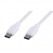  USB 2.0 Type C M-M - 1.8 , 60, 3A, PD/QC3.0, , Cablexpert (CC-USB2-CMCM-60-1.8M-W)