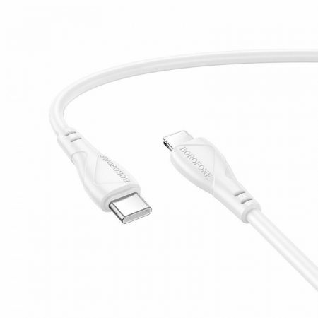 ������ USB Type C - 8 pin Lightning, 1 �, PD 27��, �����, Borofone BX121