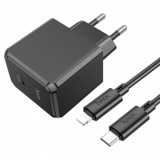   Hoco CS13A, QC3.0/PD 20W USB C +  Type C - Lightning, 