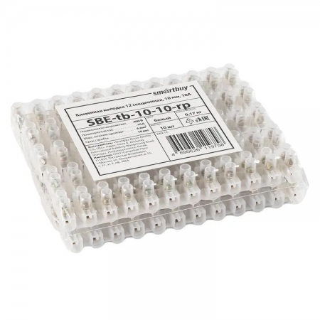 �������� ������� 12 ����������, 10 ��, 10�, 10 ��, SmartBuy ���-10 (SBE-tb-10-10)