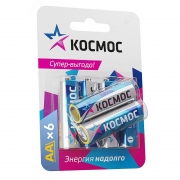  AA  LR6-6BL Alkaline, 6 ,  (KOCLR6BL6)