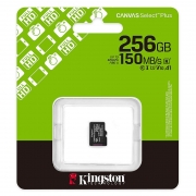   Micro SDXC 256Gb Kingston Canvas Select Plus U1 V10 A1   (SDCS3/256GBSP)