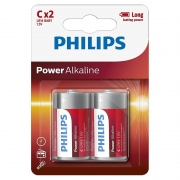  C Philips Power Alkaline LR14, 2, 
