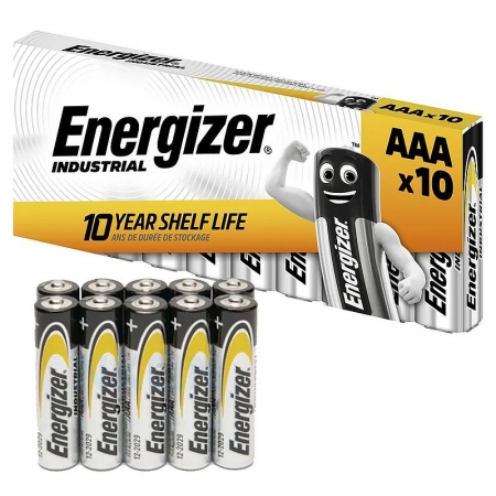  AA Energizer INDUSTRIAL LR6/10BOX, 10 ,  (E300638702)
