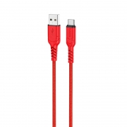 ������ USB 2.0 - Type C, 1 �, 3A, �������, ������, Hoco X59