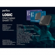  Smart TV Perfeo Logic, 2G/8Gb, Allwinner H313, Bluetooth, Android 10 (PF_A4554)