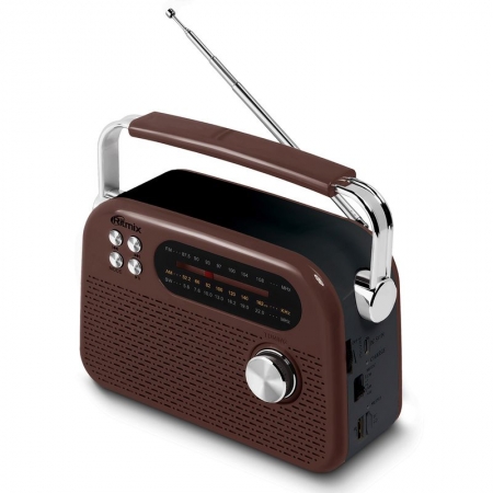 ������������� Ritmix RPR-045 Chocolate, FM/AM/SW, Bluetooth, MP3