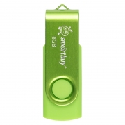 8Gb Smartbuy Twist Green USB2.0 (SB008GB2TWAG)