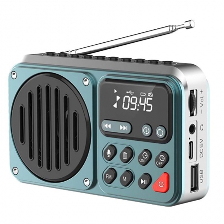 ������������� Perfeo PILOT, FM, MP3, ������� USB ��� 3x14500, ����� (PF_D0575)