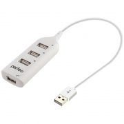 HUB 4-port Perfeo PF-H049, USB 2.0, ����� (PF_D0806)