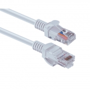 ������ ����-���� UTP 5� ��������� 15 �, �����, AWG24, Defender (87413)