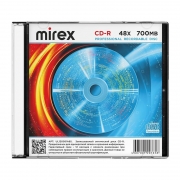 ���� CD-R Mirex 700Mb 48x, Slim Case (UL120051A8S)