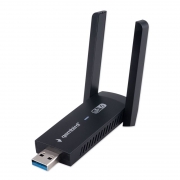 USB-������� 802.11n/ac/ax, 2.4/5 ���, 1.8 ����/c, 2 �������, RTL8832BU, Gembird WNP-UA-014