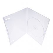 BOX 1 DVD Slim 7mm, прозрачный (коробочка на 1 DVD)