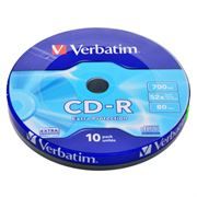  CD-R Verbatim 700Mb Extra Protection 52x, Shrink, 10 (43725)