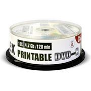 Диск DVD-R Mirex 4,7 Gb 16x Printable, Cake Box, 25шт (UL130028A1M)