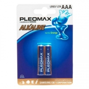 Батарейка AAA Samsung PLEOMAX LR03-2BL, щелочная, 2шт, блистер