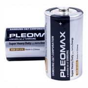 Батарейка D Samsung PLEOMAX R20-2, 2шт, термопленка