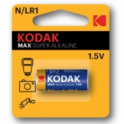 Батарейка N Kodak MAX LR1-1BL , 1 шт, блистер